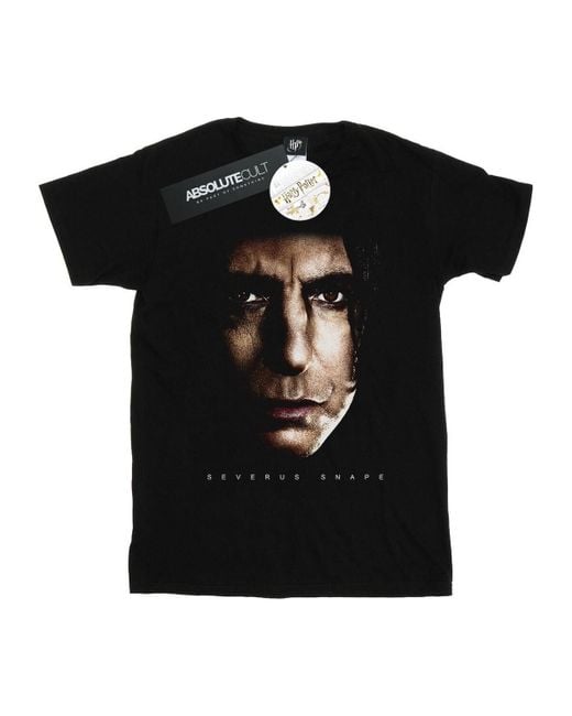 T-shirt Severus Snape Portrait Harry Potter pour homme en coloris Black