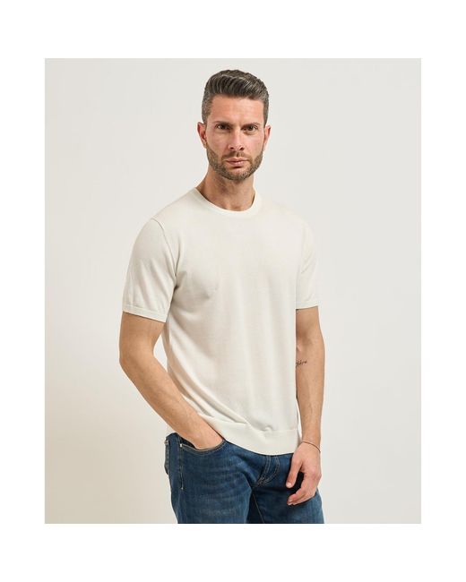Pull Pull Settemezzo avec Côtes SETTE/MEZZO pour homme en coloris White
