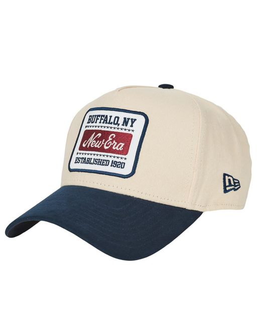 Casquette Patch Suede E-Frame KTZ en coloris Blue