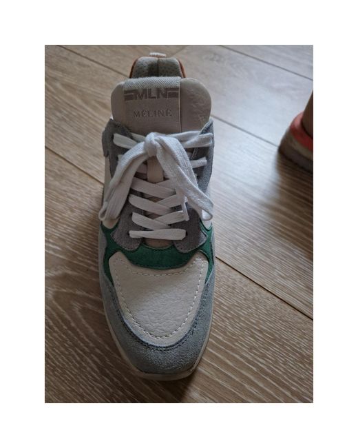Baskets Basses Baskets Plateforme Meline en coloris Gray