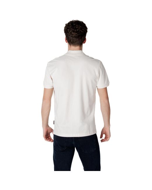 Polo E-CLANIS SS NP0A4ID3 Napapijri pour homme en coloris White