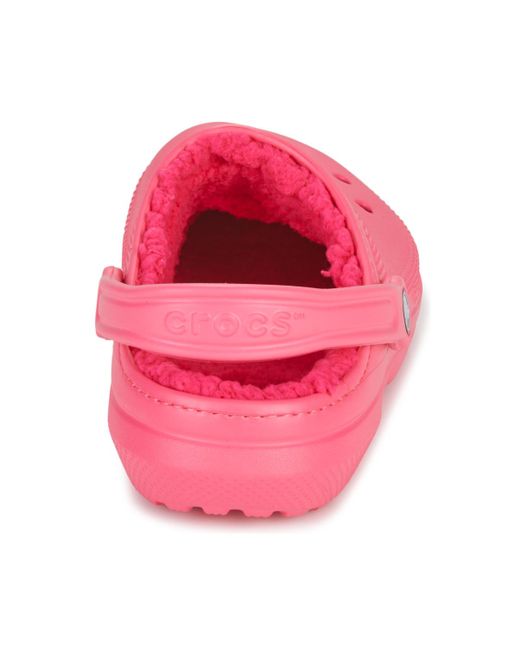 Sabots Classic Lined Clog CROCSTM en coloris Pink