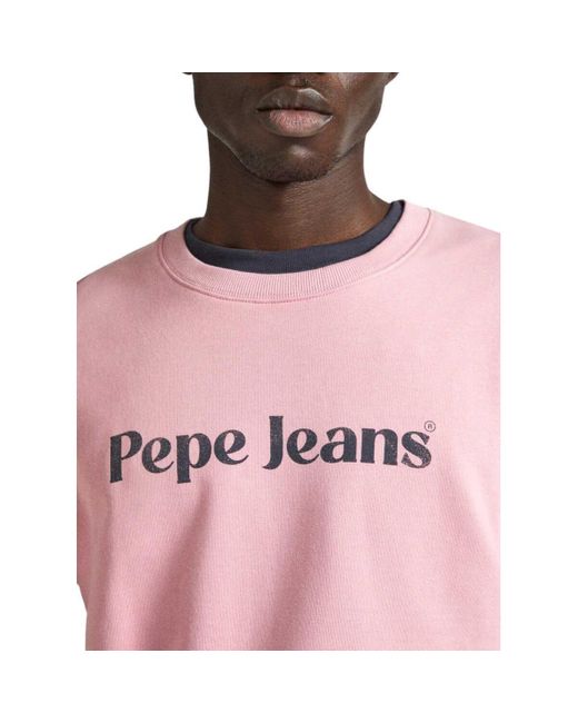 Sweat-shirt Pepe Jeans pour homme en coloris Pink