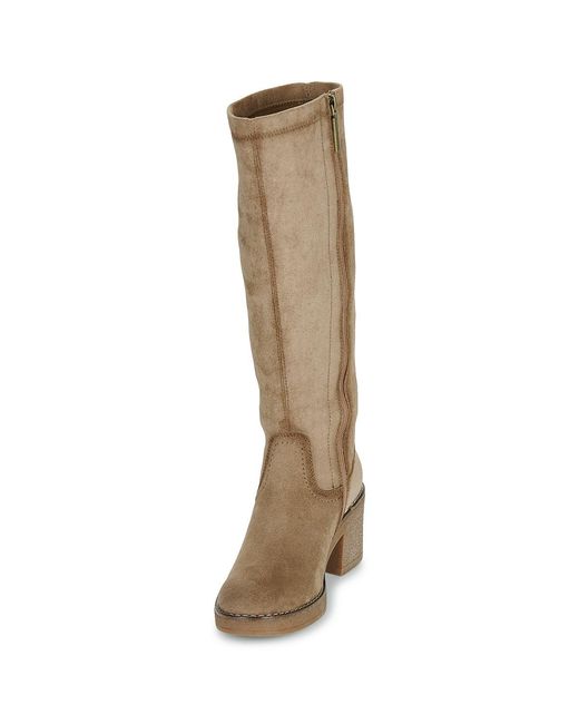Refresh Brown Stiefel Mit Absatz 173037