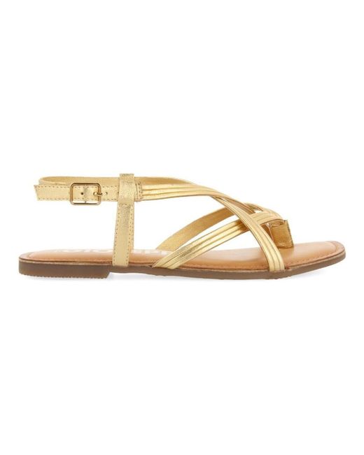 Sandales FUNARE Gioseppo en coloris Metallic