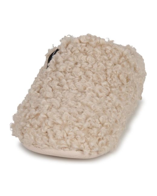 Verbenas Natural Hausschuhe York Curly