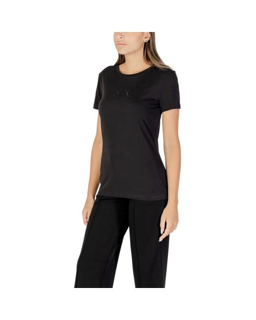 T-shirt XW001459 AF10356 EAX en coloris Black