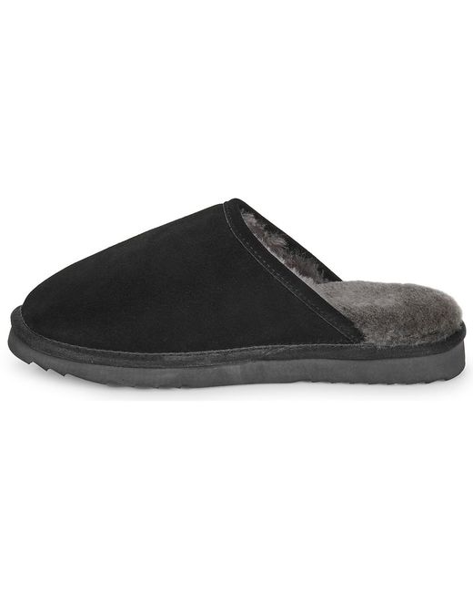 Chaussons CLASSIC Warmbat pour homme en coloris Black