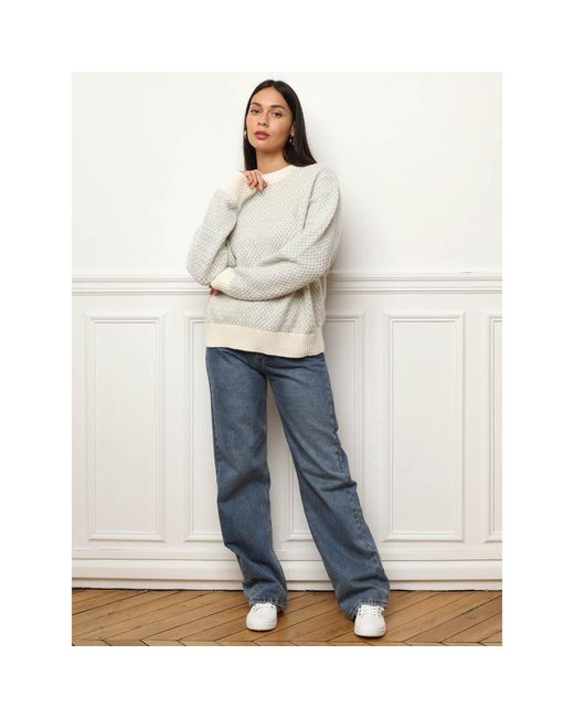 Pull Pulls Pour Femme La Modeuse en coloris Gray