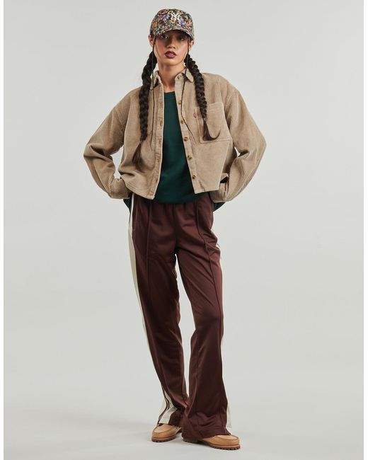 Levi's Onderhemd Celine Cozy Shacket in het Natural