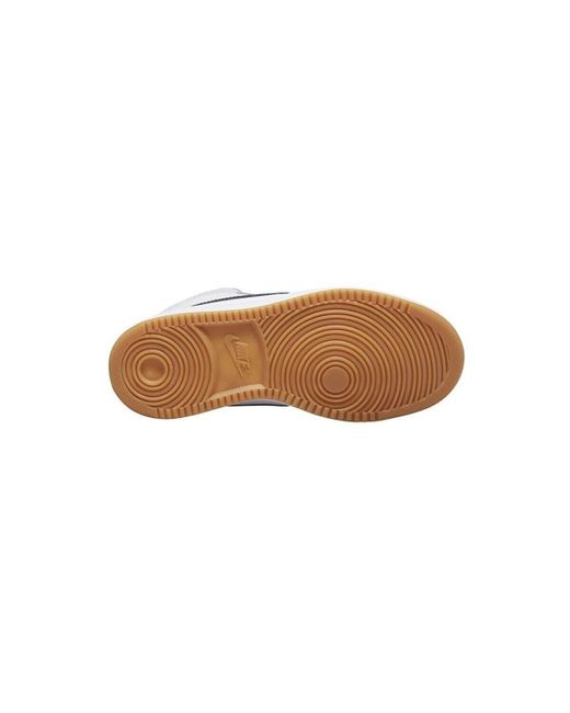 Ville basse Court Borough Mid Nike en coloris White