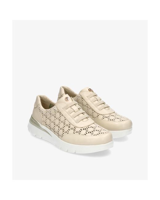Baskets Basses 11090 Pitillos en coloris Natural