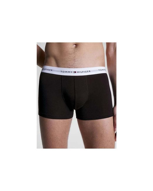 Slips Lot de 3 boxers noirs en coton bio Tommy Hilfiger pour homme en coloris Black