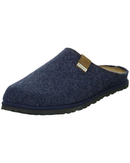 Chaussons Fischer pour homme en coloris Blue