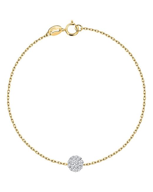 Bracelets Bracelet en argent 925/1000 et cristal Cleor en coloris Metallic
