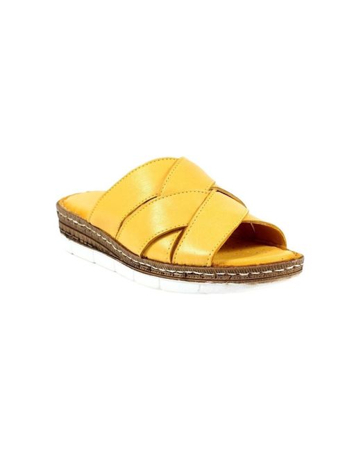 Sandales Gwen Lunar en coloris Yellow