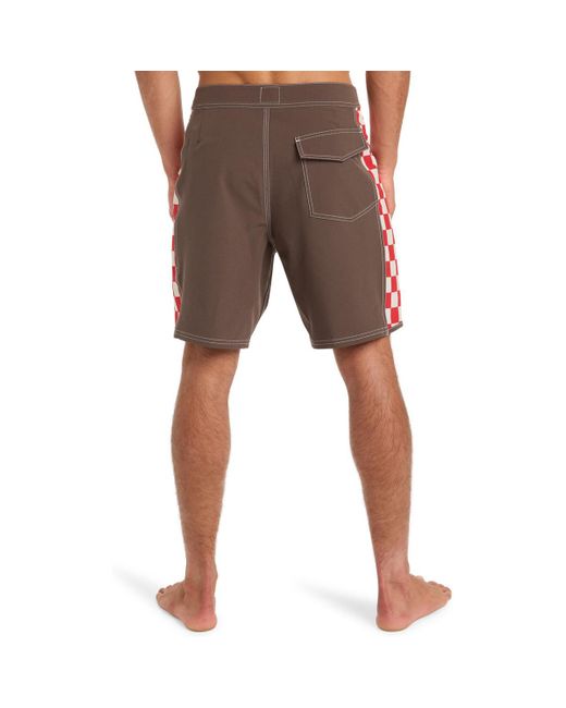 Maillots de bain Original Arch 18"" Quiksilver pour homme en coloris Brown