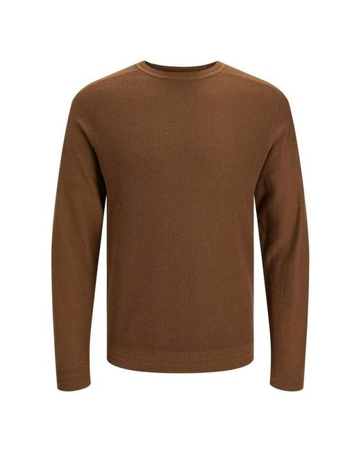 Pull 5771203 Jack & Jones pour homme en coloris Brown