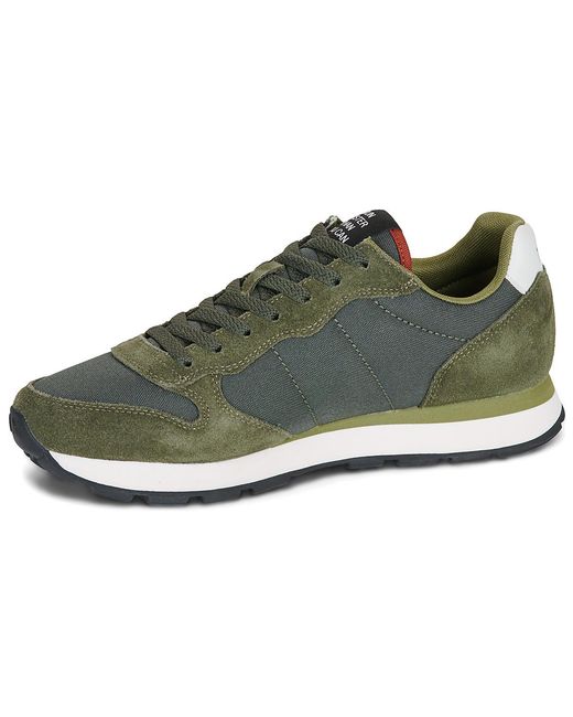Sun 68 Lage Sneakers Tom Solid in het Green voor heren