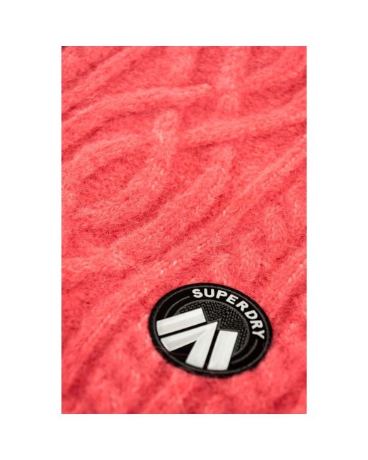 Echarpe w9310079a Superdry en coloris Red