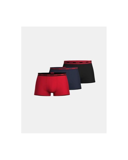 Caleçons 50503083 TRUNK TRIPLET PLANET Boss pour homme en coloris Red
