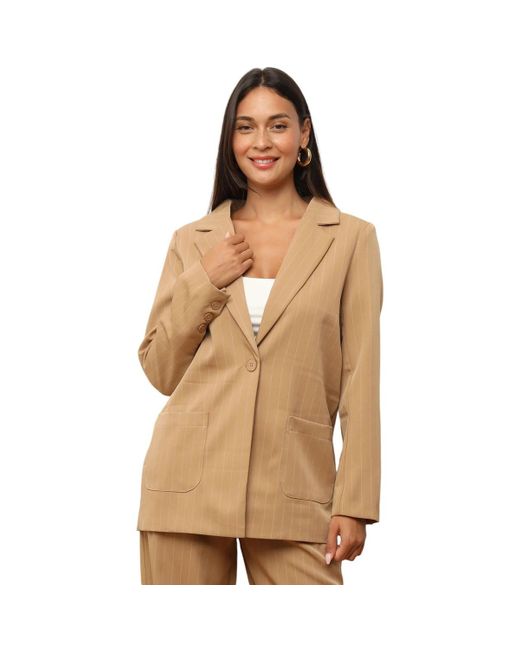 Veste 72426 P169972 La Modeuse en coloris Marron Lyst