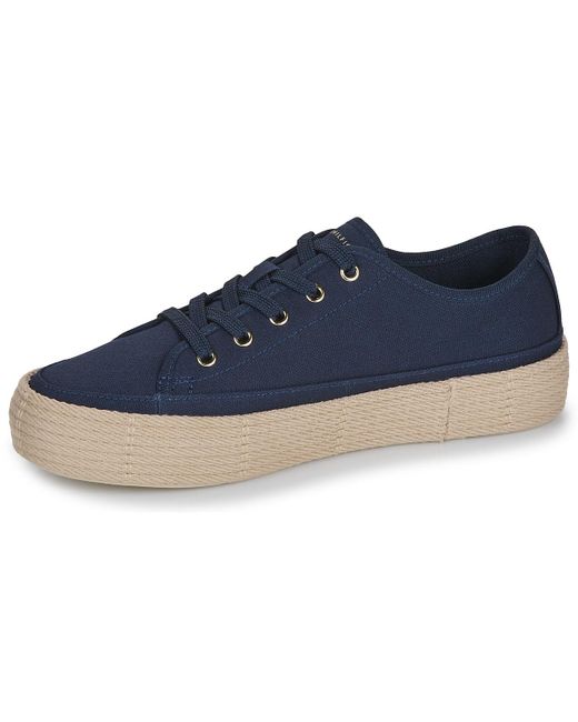 Tommy Hilfiger Blue Sneaker Vulc Espadrille Sneaker