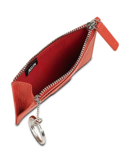 Porte-monnaie Amberes Jaslen en coloris Red