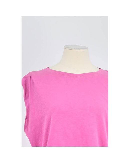 Blouses Top sans manche en coton Des Petits Hauts en coloris Pink