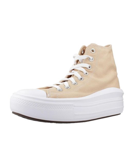 Baskets montantes CHUCK TAYLOR ALL STAR MOVE HI Converse en coloris White