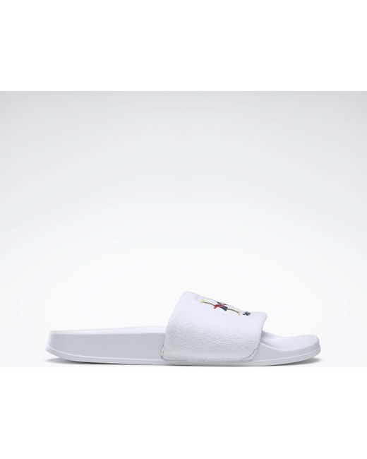 Reebok Teenslippers Slippers in het White voor heren