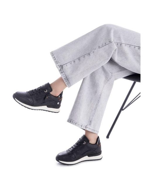 Baskets Basses 17295601 Refresh en coloris Black