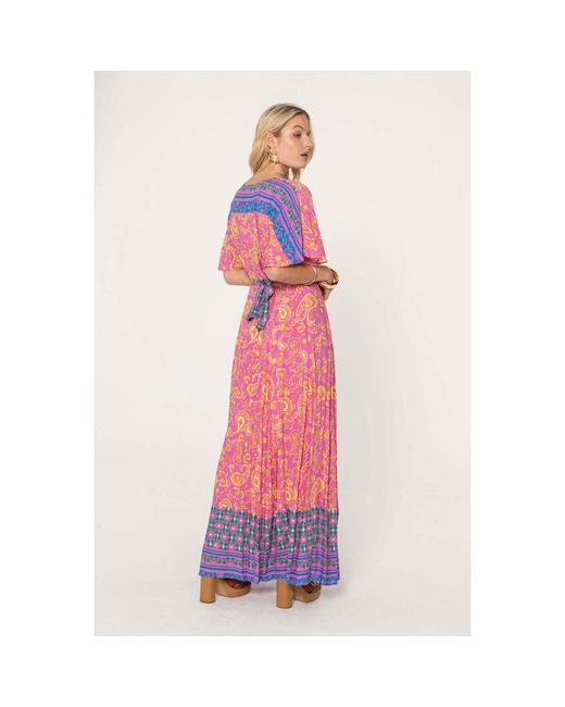 Robe Robe Flore Last Queen Paris en coloris Pink