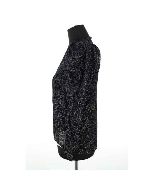 Blouses Blouse en soie noire Ba&sh en coloris Black