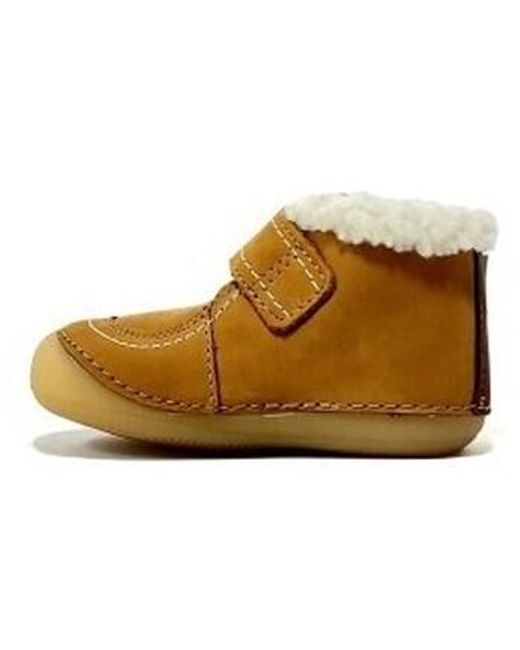 Baskets somoons Kickers en coloris Brown