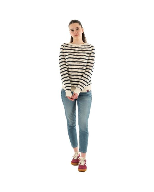 Pull w6110620a Superdry en coloris White