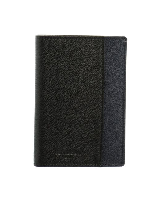 Portefeuille Portefeuille en cuir ref_46476 noir marine 10*15*2 Hexagona pour homme en coloris Black