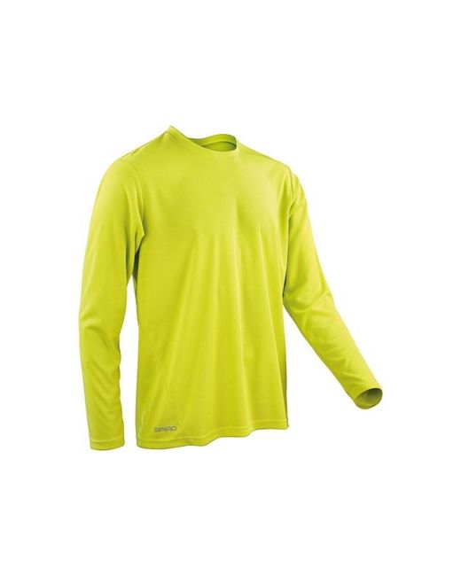 T-Shirt Performance Spiro pour homme en coloris Yellow
