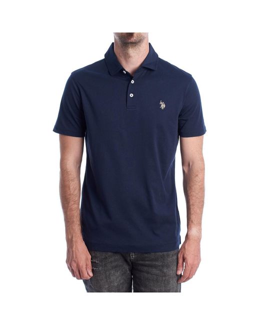 Polo US41197058-179 U.S. POLO ASSN. pour homme en coloris Blue