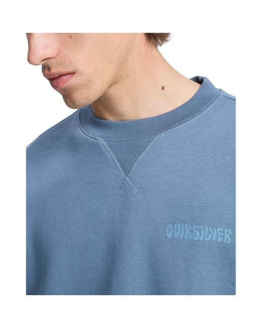 Sweat-shirt Salt Water Graphic Quiksilver pour homme en coloris Blue