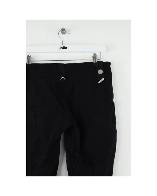 Pantalon Pantalon slim noir High en coloris Black