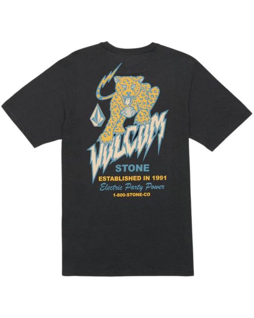 T-shirt Camiseta Meow - Black Volcom pour homme
