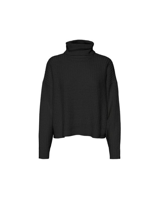 Pull Momega Vero Moda en coloris Black