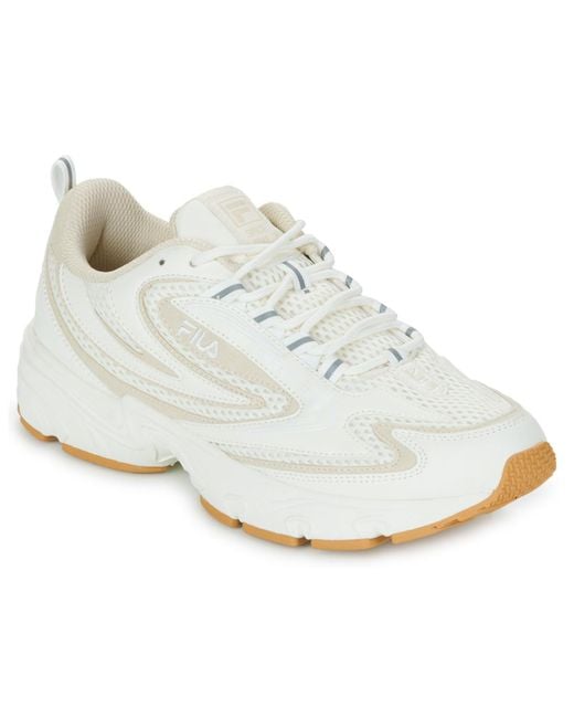 Fila Lage Sneakers Actix Retro in het White