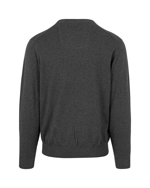 Sweatshirts Pull Anthracite CASA MODA pour homme en coloris Black
