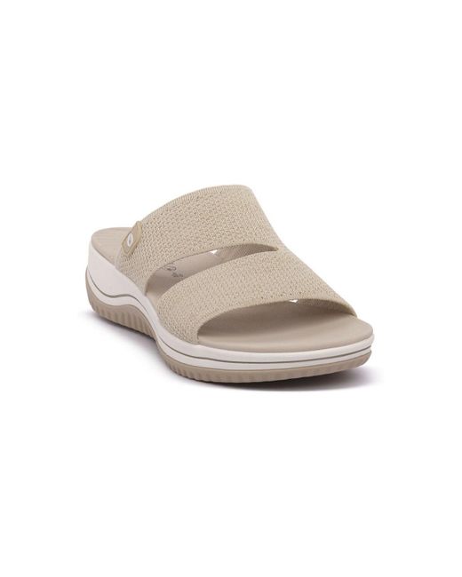 Mules BEIGE COSHY Jana en coloris Natural