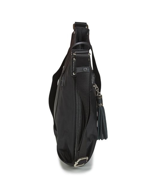 Lancaster Schoudertas Basic Pompon 38 in het Black
