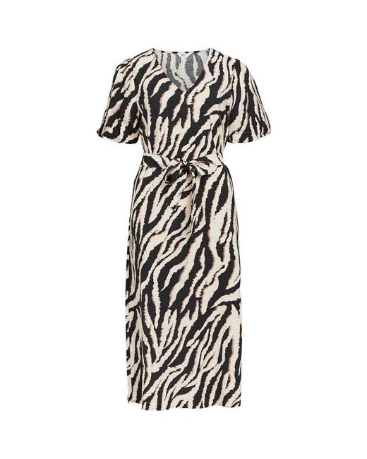 Robes midi Jacira Object en coloris Black