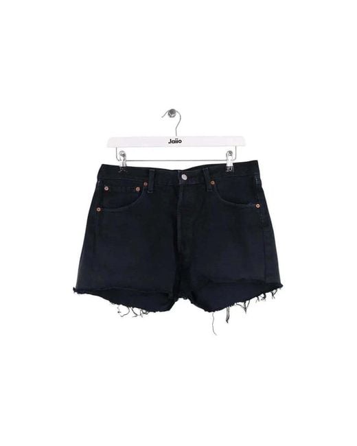 Short Mini Short Levi's en coloris Blue