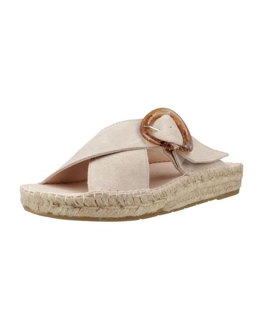 Espadrilles Bety11 Macarena en coloris Natural